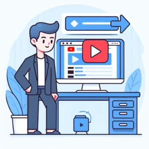 "効率的なYouTube動画保存に関するZeemoの活用方法を示す図解 - ダウンロード手順とツールの使い方"